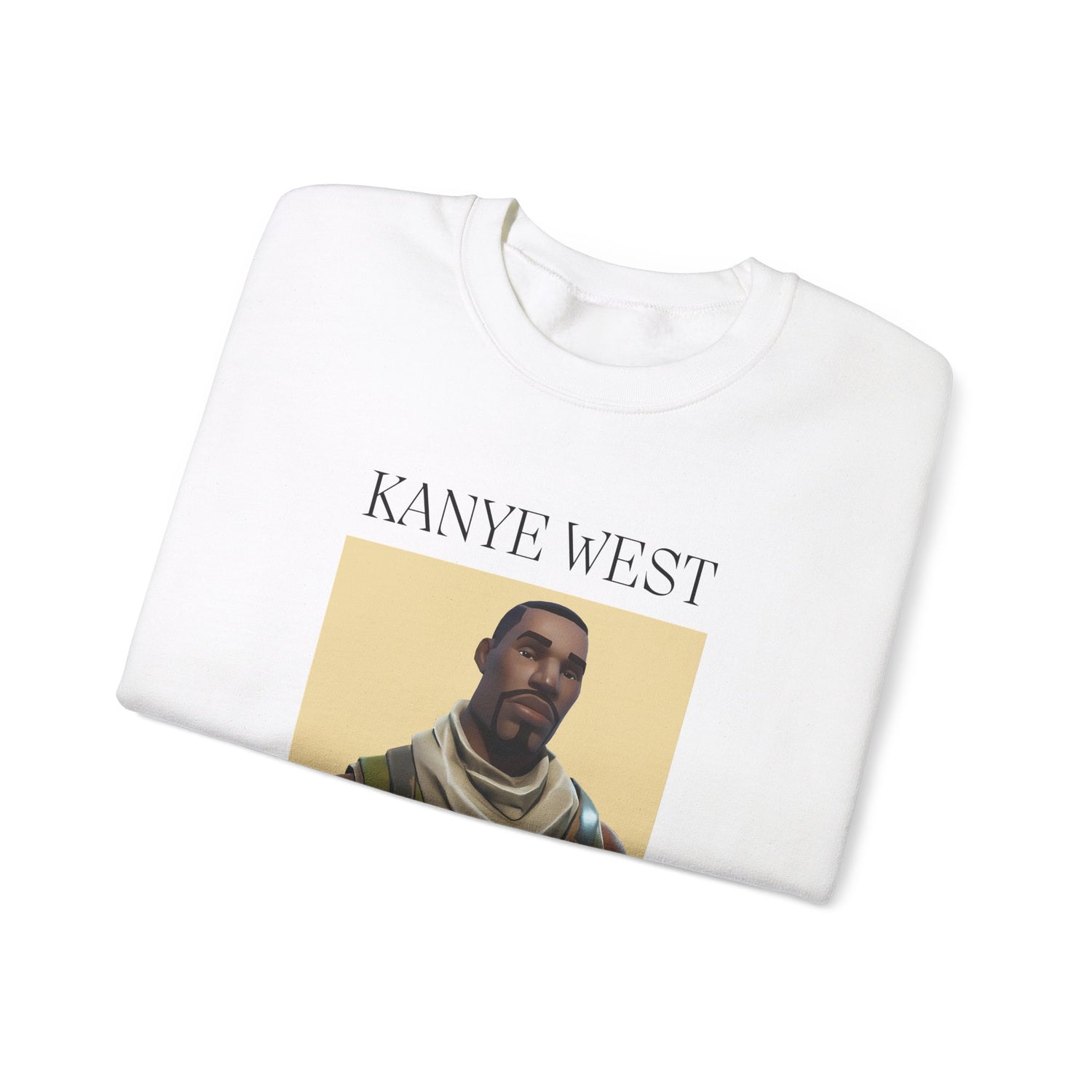 Kanye West Fortnite Fun Unisex Sweatshirt, Heavy Blend™ Crewneck Featuring Meme Graphics, Gamer &amp; Music Fan Merch