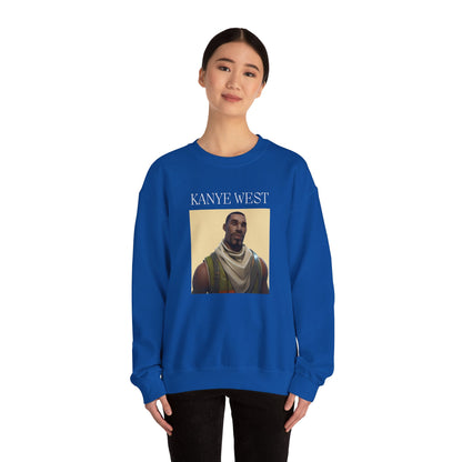 Kanye West Fortnite Fun Unisex Sweatshirt, Heavy Blend™ Crewneck Featuring Meme Graphics, Gamer &amp; Music Fan Merch