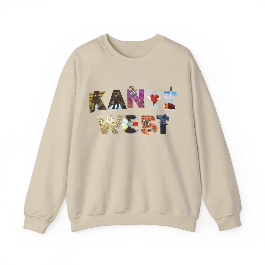 Kanye West Album Covers Unisex Heavy Blend™ Crewneck Sweatshirt