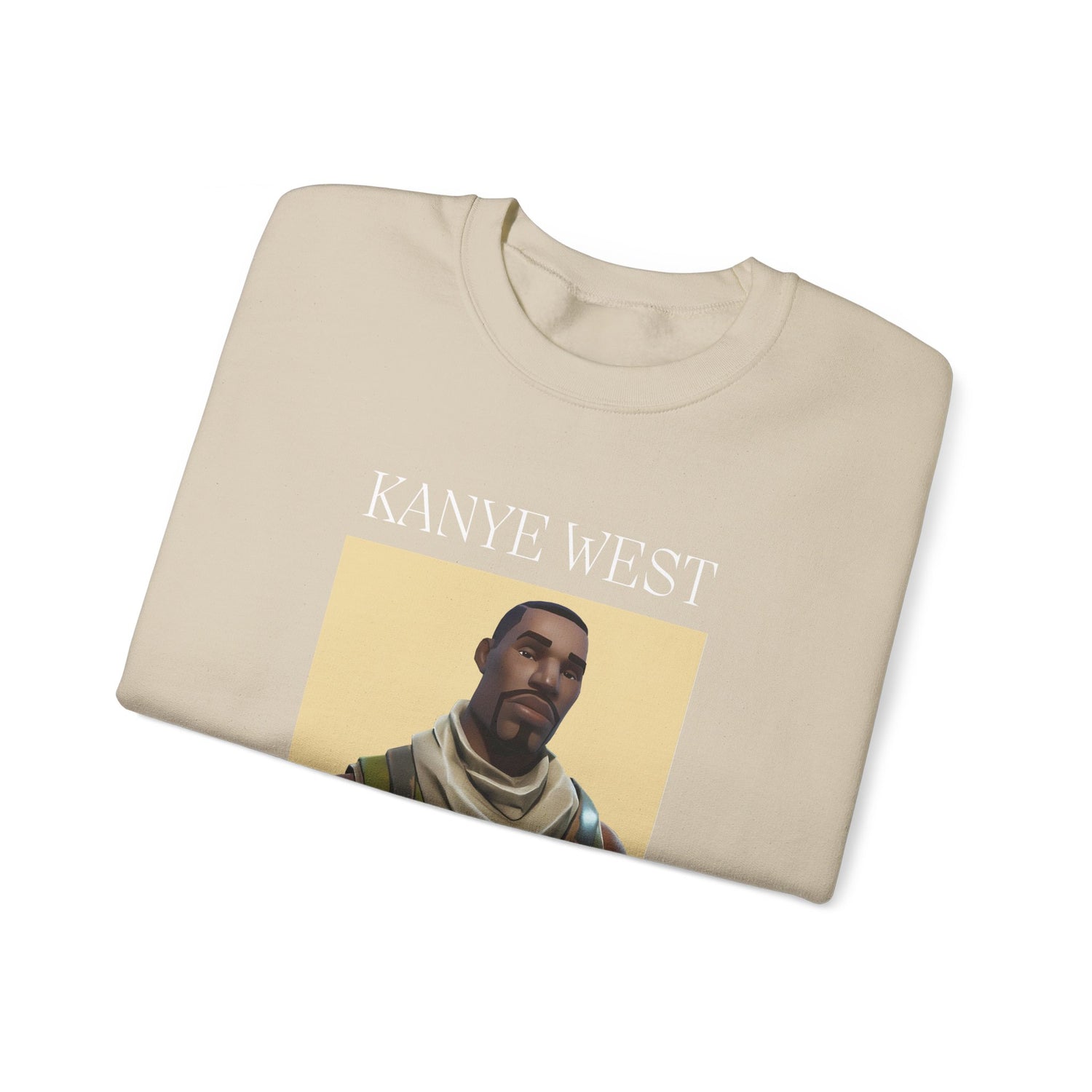 Kanye West Fortnite Fun Unisex Sweatshirt, Heavy Blend™ Crewneck Featuring Meme Graphics, Gamer &amp; Music Fan Merch