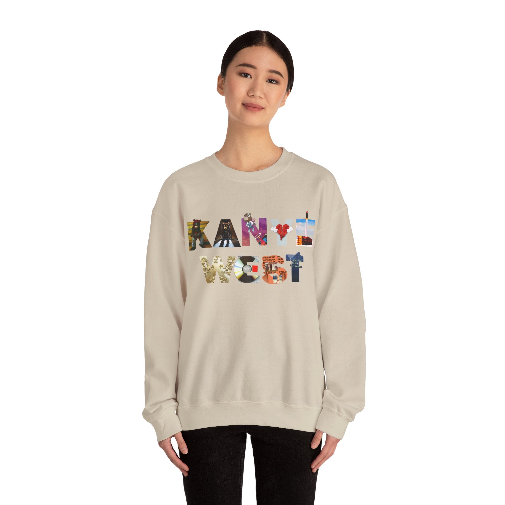 Kanye West Album Covers Unisex Heavy Blend™ Crewneck Sweatshirt