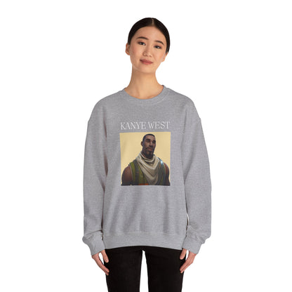 Kanye West Fortnite Fun Unisex Sweatshirt, Heavy Blend™ Crewneck Featuring Meme Graphics, Gamer &amp; Music Fan Merch