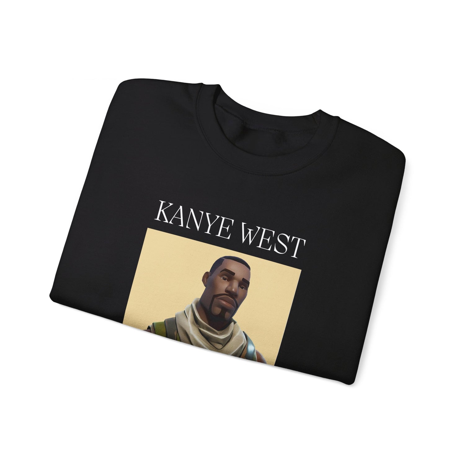 Kanye West Fortnite Fun Unisex Sweatshirt, Heavy Blend™ Crewneck Featuring Meme Graphics, Gamer &amp; Music Fan Merch