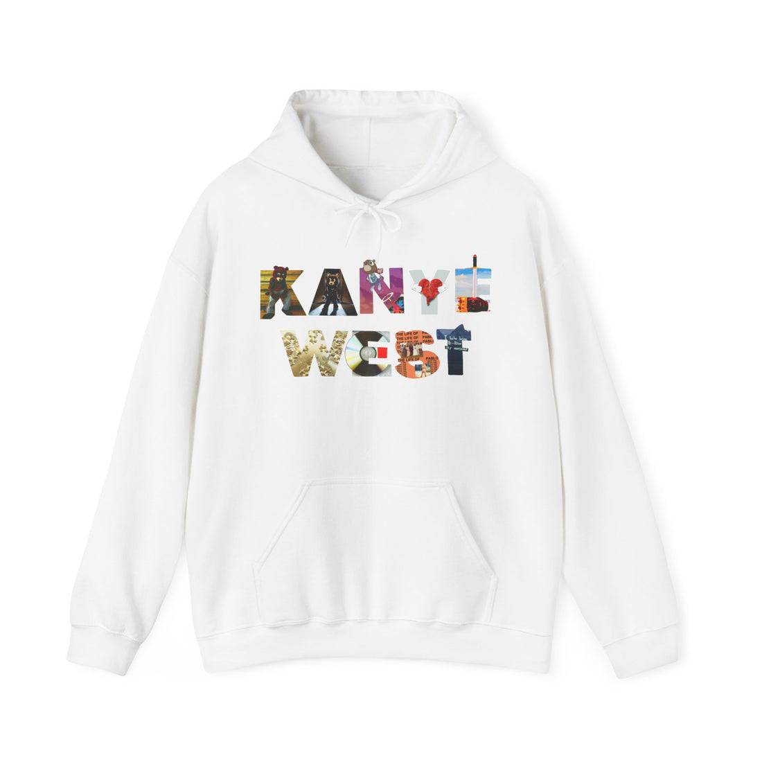 Kanye West Album Covers Unisex Heavy Blend™ Hooded Sweatshirt