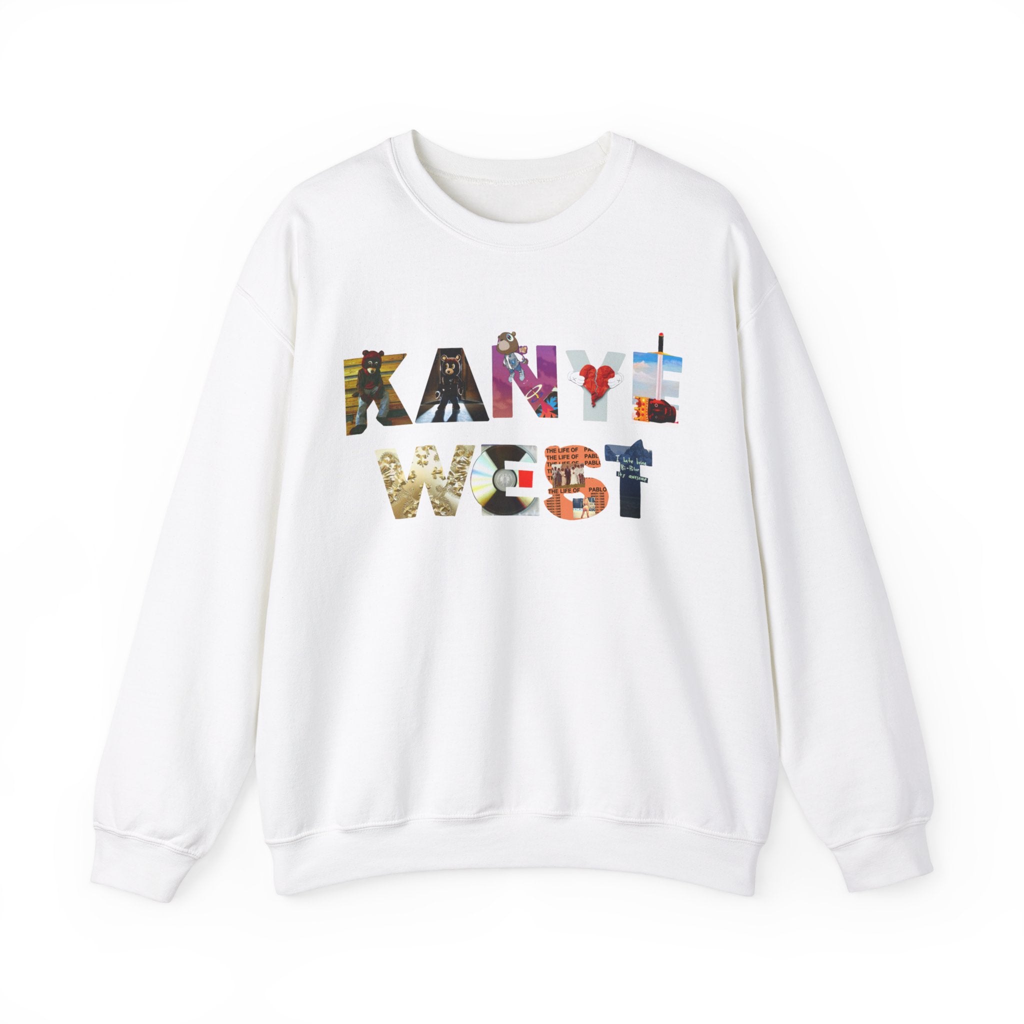 Kanye West Album Covers Unisex Heavy Blend™ Crewneck Sweatshirt