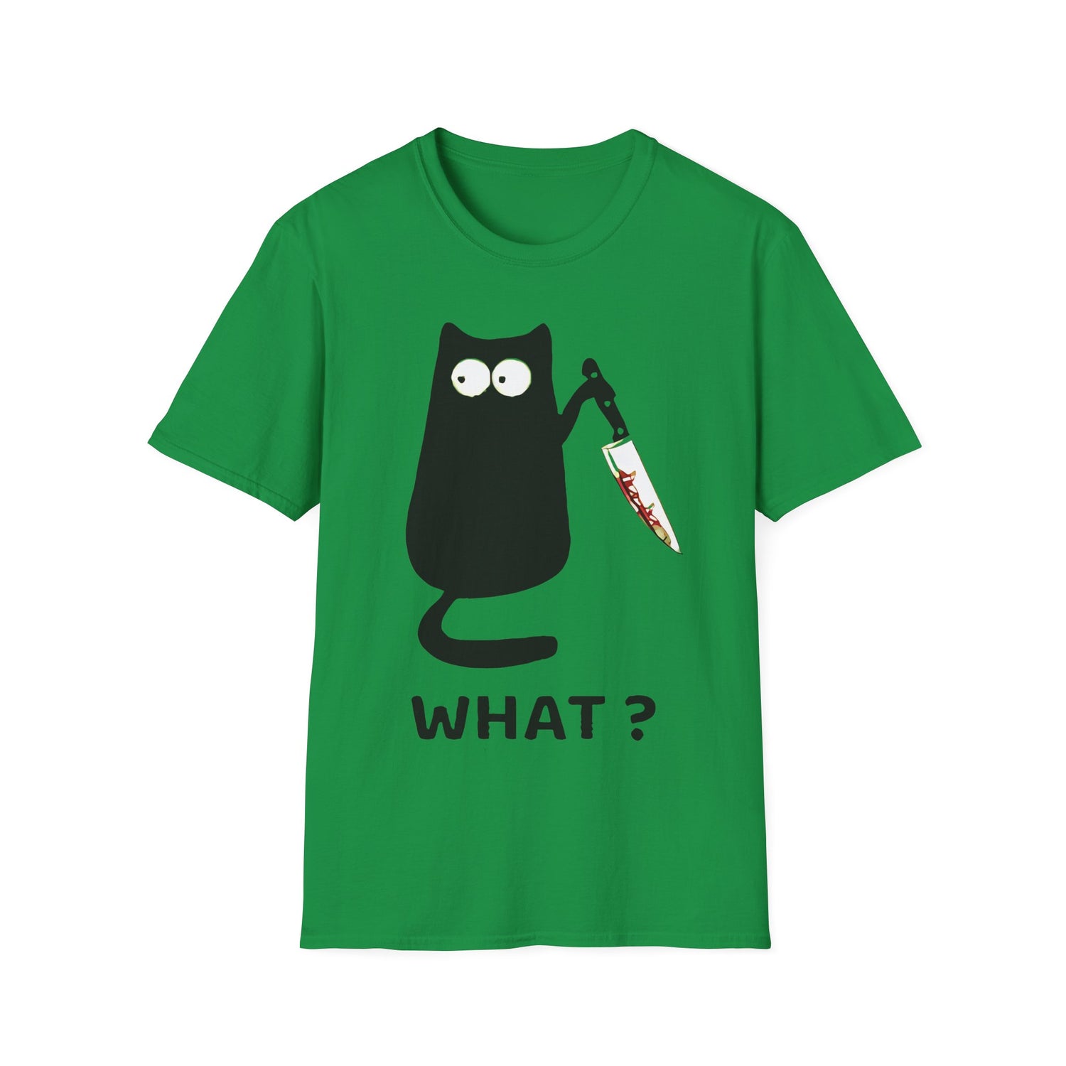 What? Unisex Softstyle T-Shirt