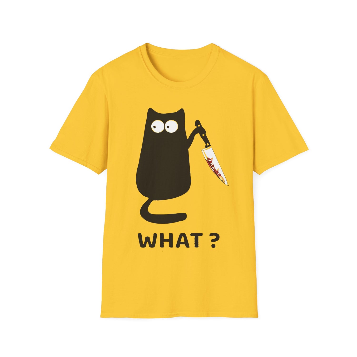 What? Unisex Softstyle T-Shirt