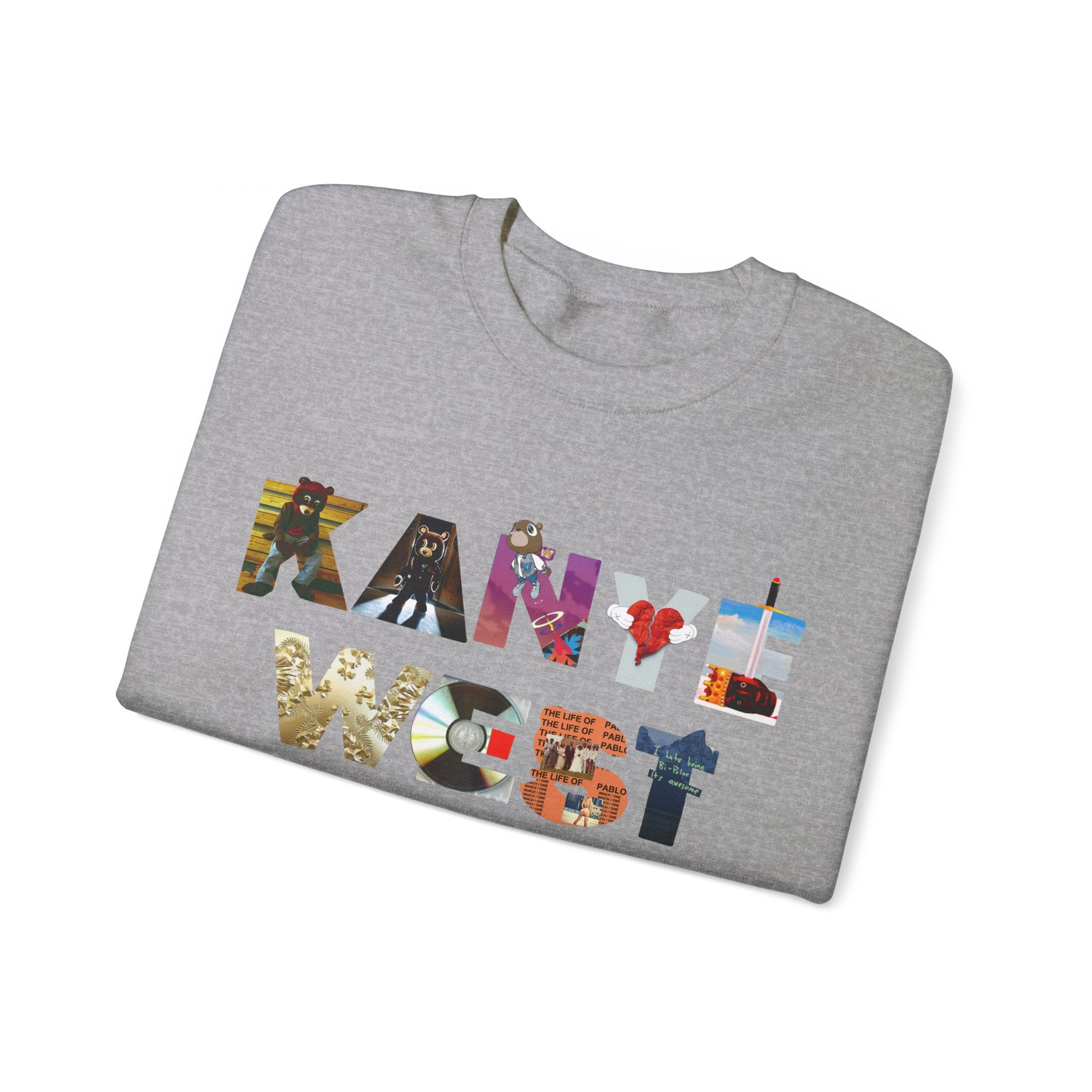 Kanye West Album Covers Unisex Heavy Blend™ Crewneck Sweatshirt