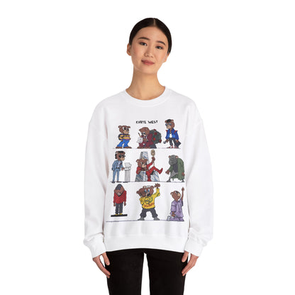 Kanye West Bears Unisex Heavy Blend™ Crewneck Sweatshirt