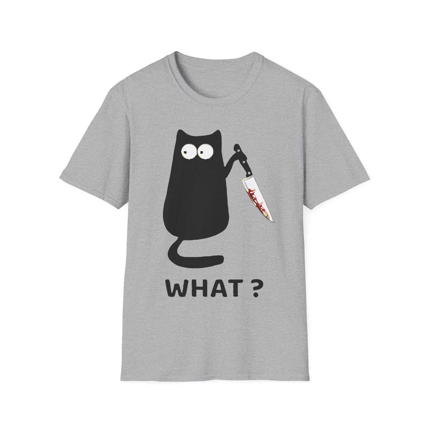 What? Unisex Softstyle T-Shirt