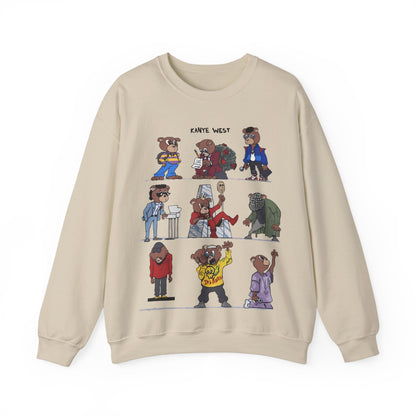 Kanye West Bears Unisex Heavy Blend™ Crewneck Sweatshirt